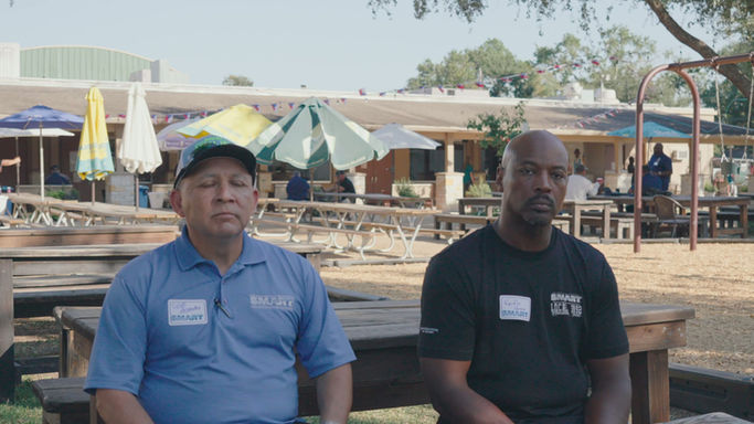 Houston solidarity rally interview
